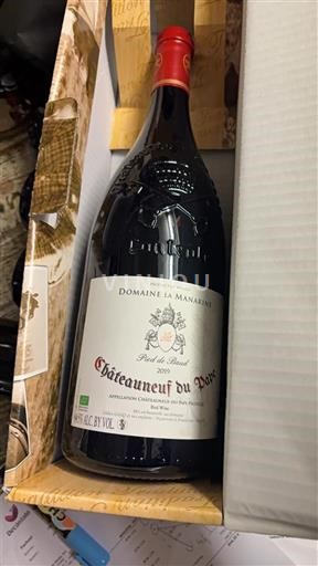 Rhônen laakso Châteauneuf-du-Pape Domaine La Manarine Paul de Marjolet 2019
