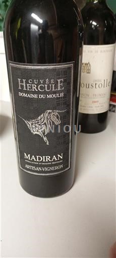 Tây Nam Madiran Domaine Moulié Hercule 2017