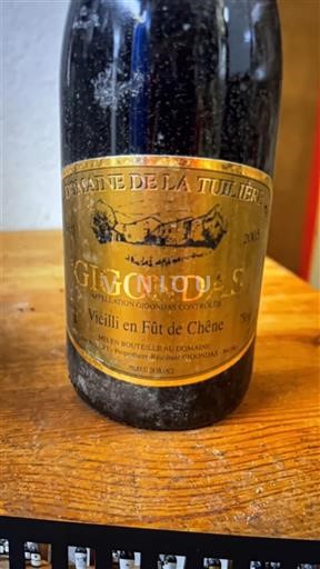 Rona dolina Gigondas Domaine La Tuilière Vieilli en Fût de Chêne 2005