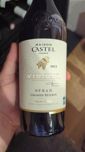 Languedoc-Roussillon Pays d'Oc Maison Castel Syrah Grande Réserve 2023