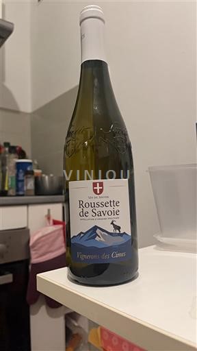 Savoie og Bugey Roussette de Savoie Vignerons des Cîmes 2024