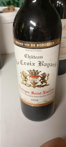 Bordeaux Montagne-saint-émilion Château La Croix Bayard 2008