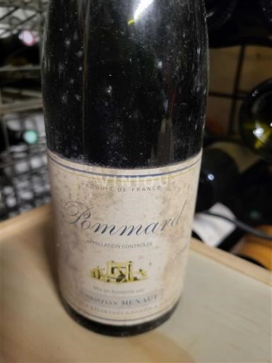Burgundi Pommard Christian Menaut 1998