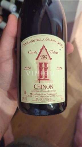 Vale do Loire Chinon Domaine La Garnaudière Désir 2024