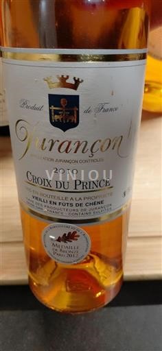 Sudoeste Jurançon Croix du Prince 2010