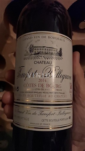 Bordeaux Côtes de Bourg Château Terrefort-Bellegrave Prestige 2014