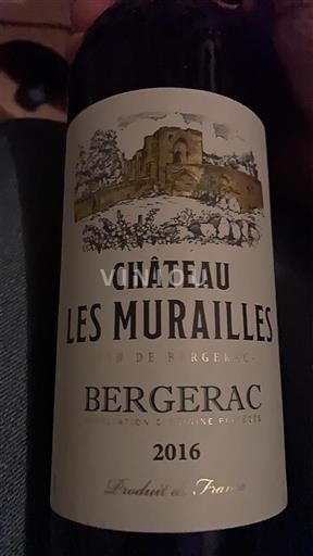 Sydvestfrankrig Bergerac Château Les Murailles 2016