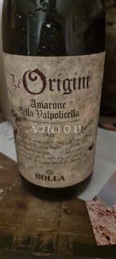 Vénétie Không được chỉ định Bolla Le Origini 2012