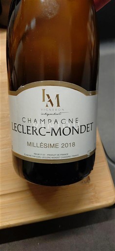 Champagne Sâm-panh Leclerc-Mondet Millésime 2018