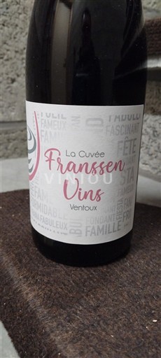 Vallée du Rhône Ventoux Domaine Champ-Long La Franssen Vins 2022