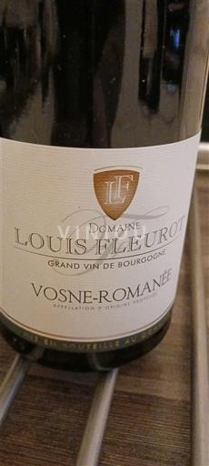 Bourgogne Vosne-romanée Domaine Louis Fleurot Non Millésimé