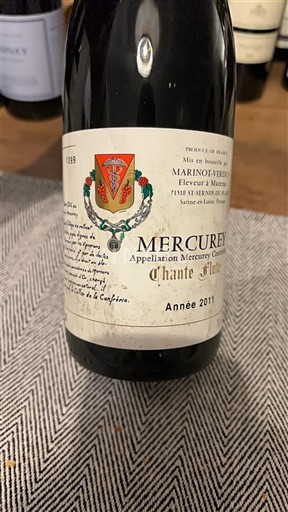 Burgundija Mercurey Marinot-Verdun Chante Flute 2011