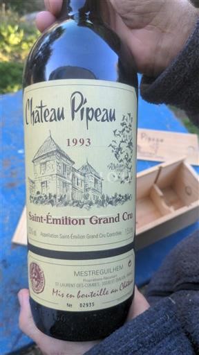 Bordeaux Saint-Émilion Grand Cru Château Pipeau 1993