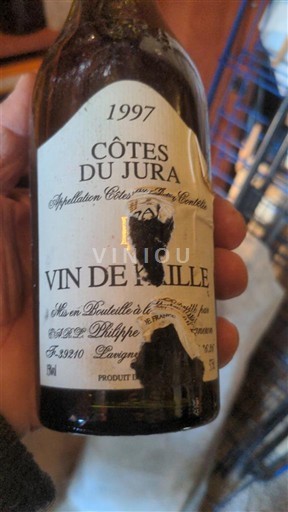 Jura Côtes du Jura Philippe Buttin Vin paille 1997
