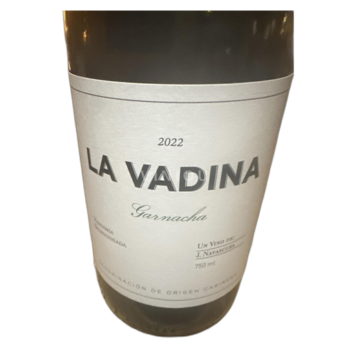 Aragonien Cariñena La Vadina Garnacha 2022
