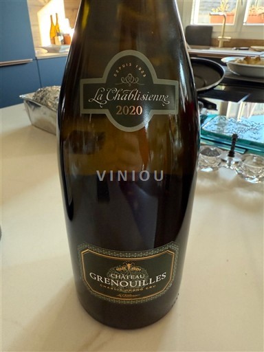 Burgundi Chablis Grand Cru La Chablisienne Château Grenouilles 2020