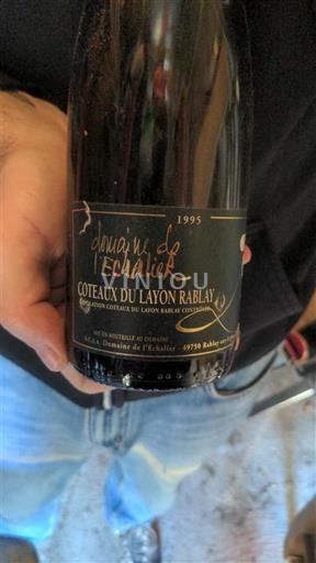 Vale do Loire Coteaux-du-layon Domaine L'Echalier 1995