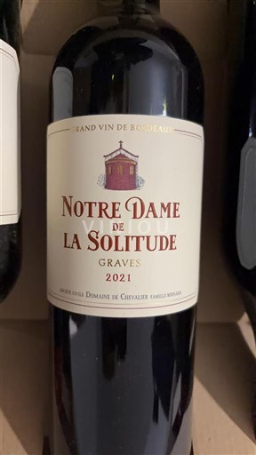 Bordeaux Graves Notre Dame de la Solitude 2021