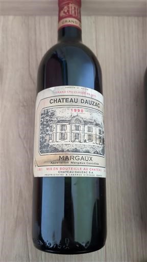 Bordeaux Margaux Grand Cru Château Dauzac 1990