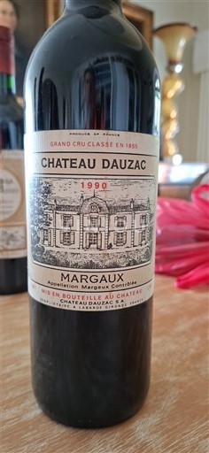 Bordoja Margaux Grand Cru Château Dauzac 1990
