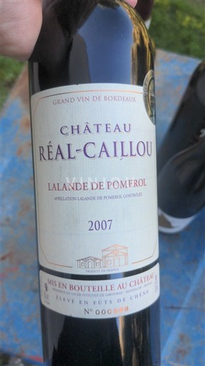 Burdeos Lalande-de-Pomerol Château Réal-Caillou 2007