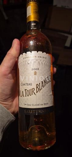 Бордо Сотерн Premier Cru Château La Tour Blanche 2008