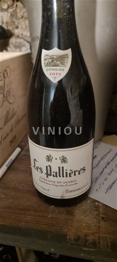 Rona dolina Gigondas Les Pallières Terrasse du Diable 2019