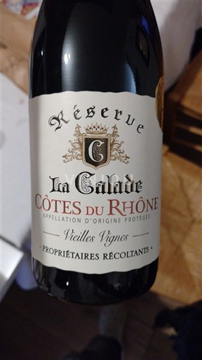 Rhônevallei Côtes-du-rhône La Calade Réserve 2021