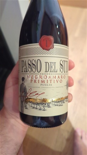 Apulie Nespecifikováno Passo del Sud Negroamaro primitivo 2024