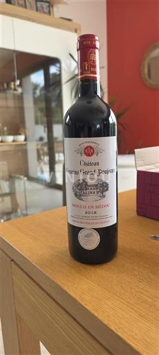 Burdeos Moulis-en-Médoc Château Granins Grand Poujeaux 2018
