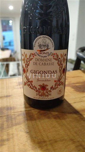 Rona dolina Gigondas Domaine Cabasse Jucunditas 2021