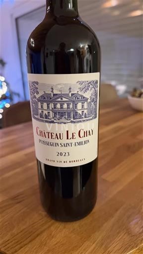 Burdeos Puisseguin-saint-émilion Château Le Chay 2023