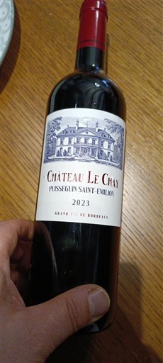 Bordeaux Puisseguin-Saint-Émilion Château Le Chay 2023