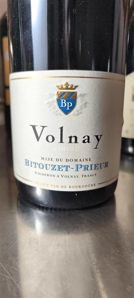 Burgundy Volnay Bitouzet-Prieur 2015