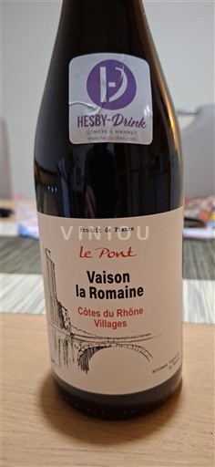 Rhônevallei Côtes-du-rhône-villages Le Pont Niet-geïntegreerd