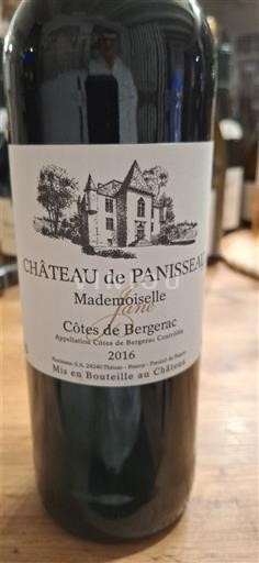 Tây Nam Côtes-de-bergerac Château Panisseau Mademoiselle 2016
