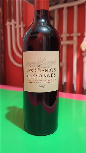 Bordeaux Saint-Émilion Grand Cru Grand Cru Les Grandes Versannes 2019