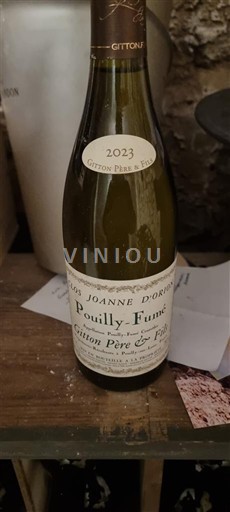 Loirevallei Pouilly-fumé Gitton Père & Fils Joanne d'Orion 2023