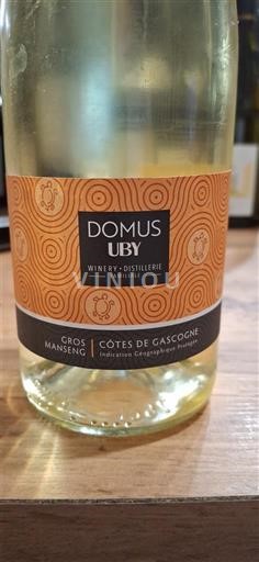 Sudoeste Côtes de Gascogne Domaine Uby Domus Uby Gros Manseng 2024