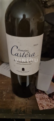 Sudoeste Jurançon Domaine Castera 2018