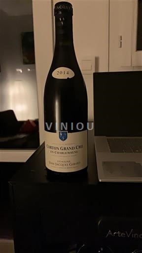 Vinos Rouge sec Corton Grand Cru En Charlemagne Jean-Jacques Girard 2014 Francia Borgoña Corton AOC Grand Cru