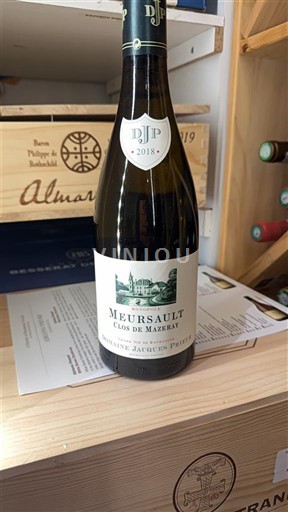 Bourgondië Meursault Domaine Jacques Prieur Clos de Mazeray 2018