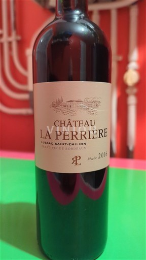 Bordeaux Lussac-Saint-Émilion Château La Perrière Réserve 2016