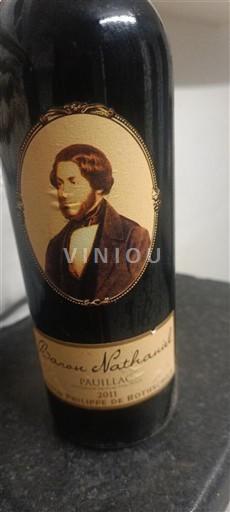 Bordeaux Pauillac Baron Philippe de Rothschild Baron Nathaniel 2011