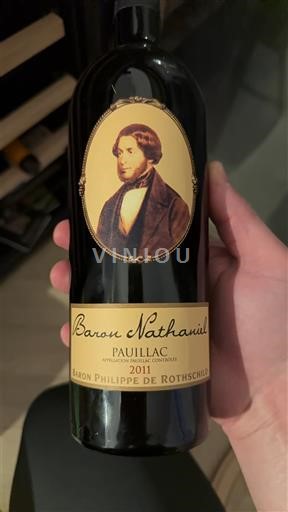 Bordeaux Pauillac Baron Philippe de Rothschild Baron Nathaniel 2011