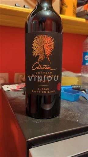 Bordeaux Lussac-Saint-Émilion Château La Rose Perrière Collection Clos II 2013