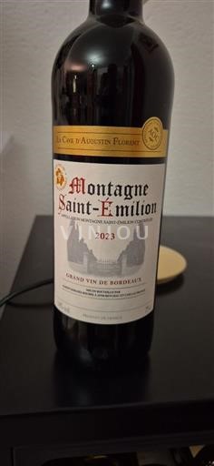 Bordeaux Montagne-Saint-Émilion La Cuvée d'Augustin Florent 2023