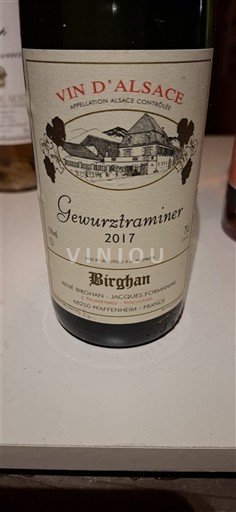 Alsácia Birghan 2017