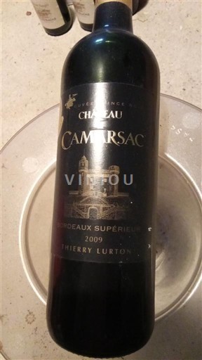 Bordo Bordo superior Château Camarsac 2009