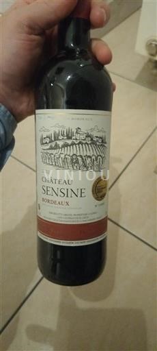 Burdeos Bordeaux Château Sensine Sin añada